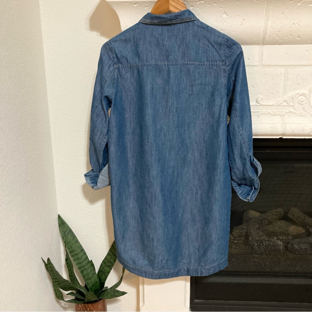 Jaime Demim Chambray Dress Sixe Small S - Picture 2 of 9